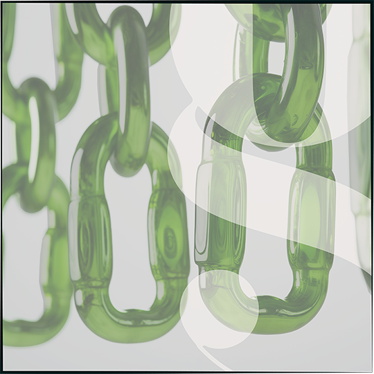 Swagged Chandelier by Trueing