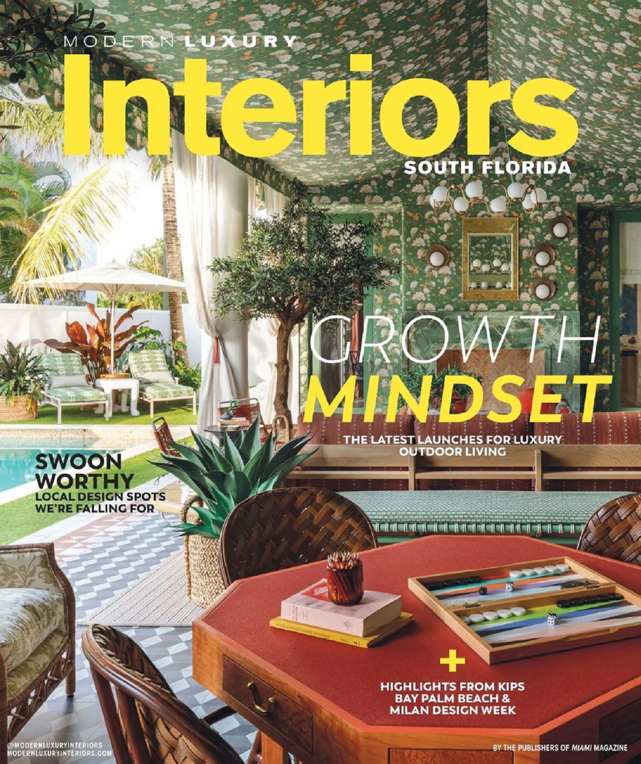Max Guidon Featured in Modern Luxury Interiors' Faces of Design Miami