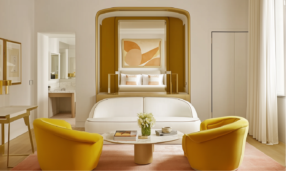 Interior Design Renovation at Four Seasons Milano by Pierre-Yves Rochon