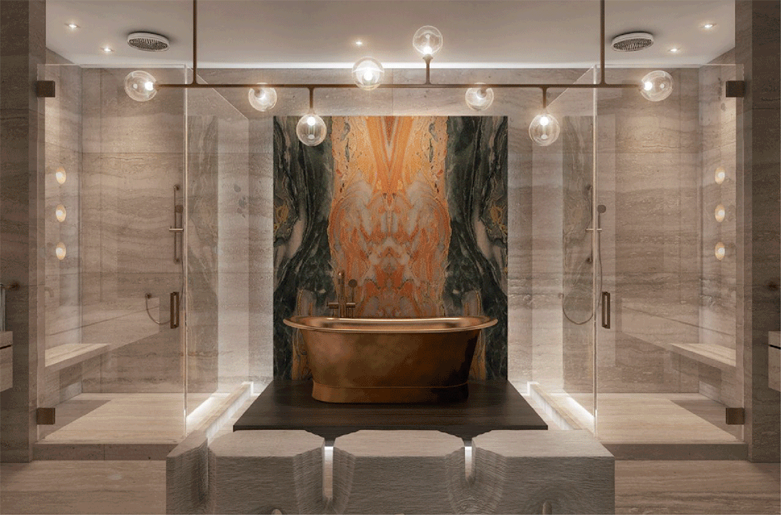 luxury bathroom interior design